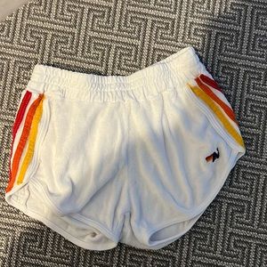 Women’s size xs Aviator Nation stripe shorts